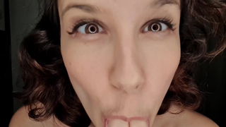 Punheta Guiada - Goze na minha boca! - Gween Black